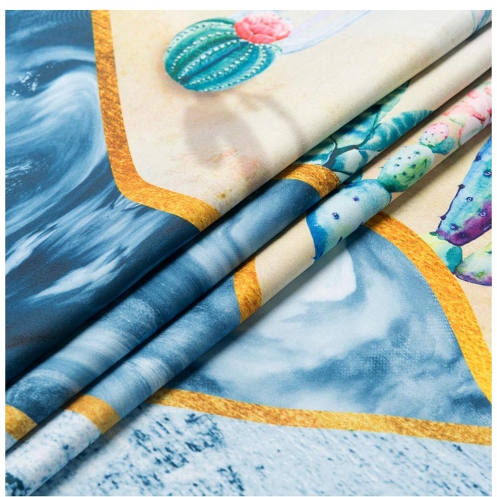 Desert Cactus Moon tapestry - Picture 2 of 4